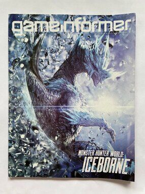 Game Informer Magazine August 2019 Issue 316 Monster Hunter World Iceborne Cover